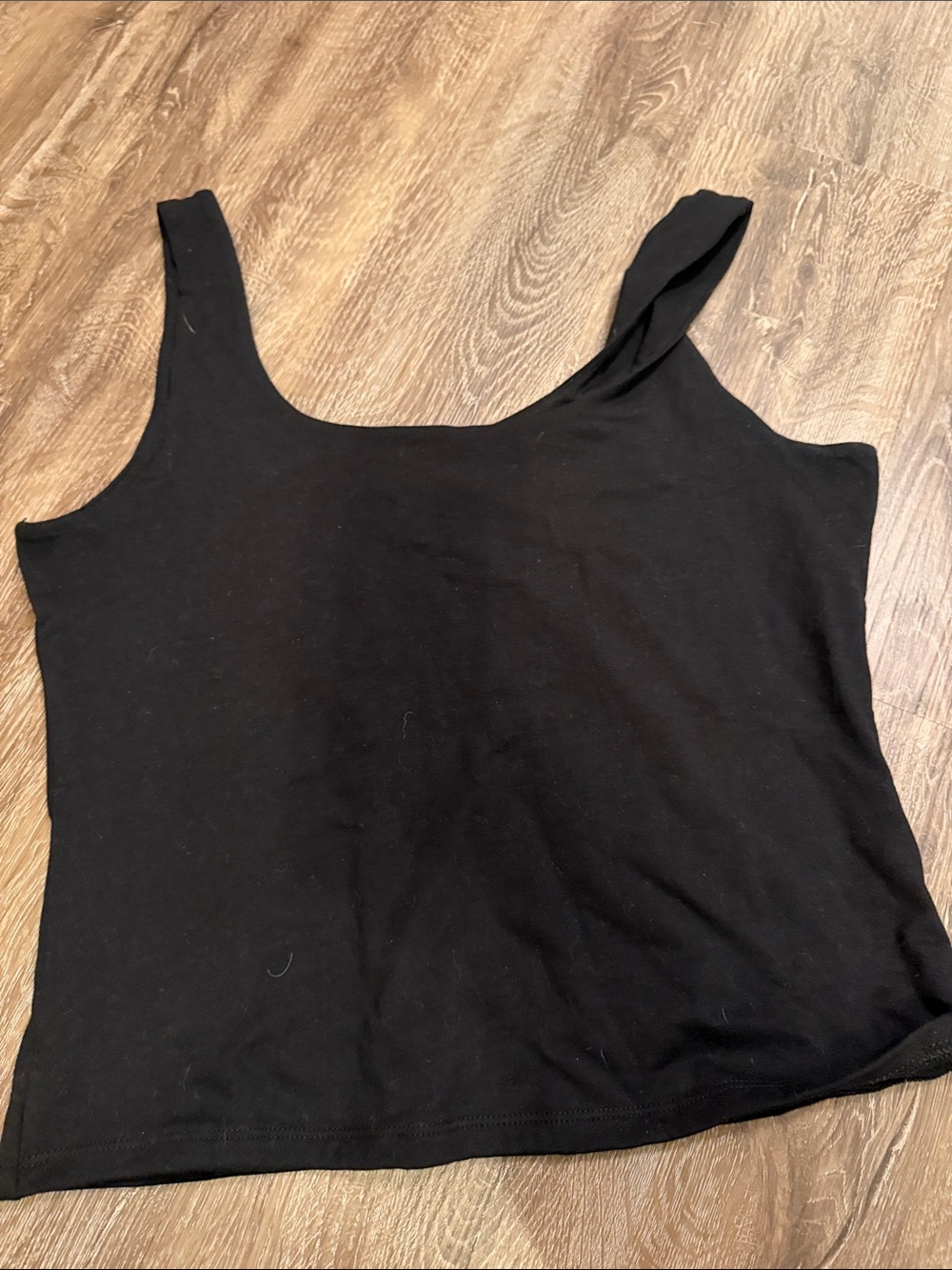 Old Navy Black Scoop Neck Tank